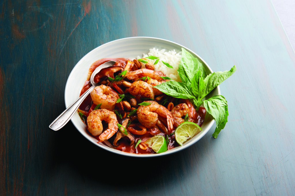 Thai Red Curry Shrimp image