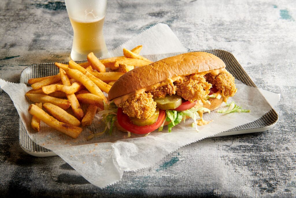 Fried Oyster Po’ Boy with Remoulade Sauce image