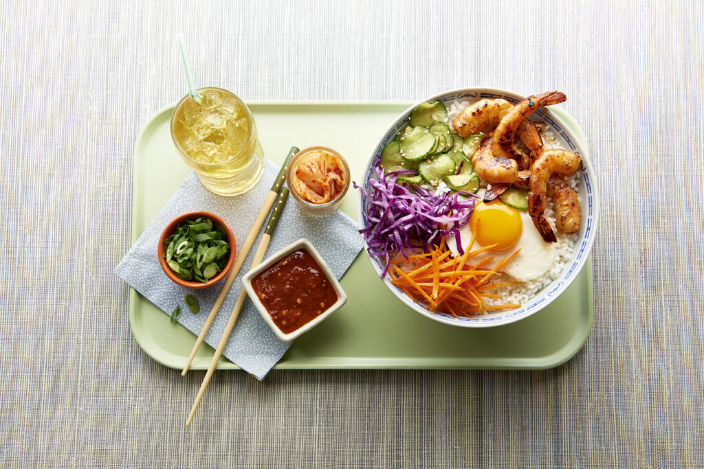 Korean Shrimp Bimimbap image