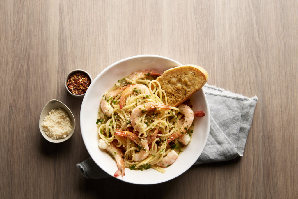 Wild Caught Texas Shrimp Spaghetti Scampi image