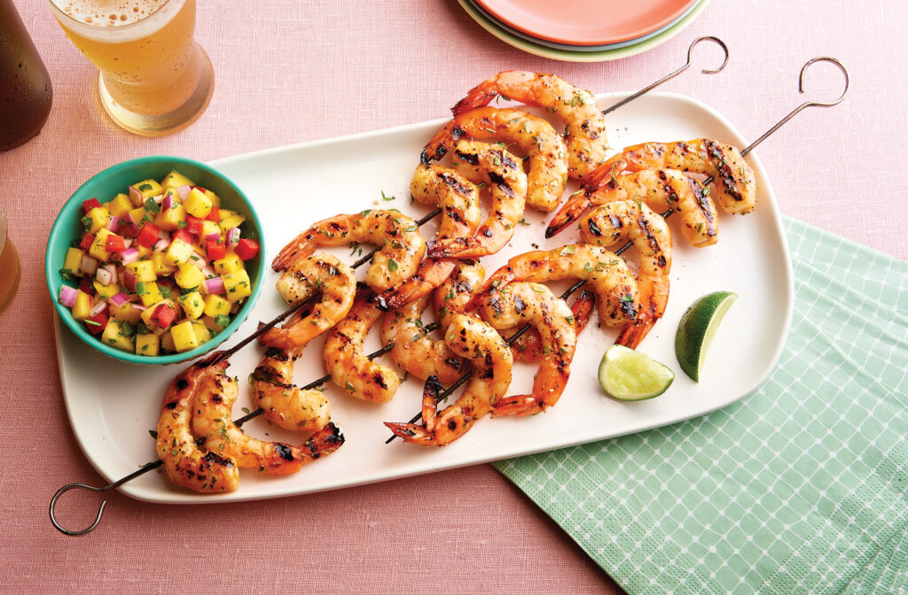 Grilled Shrimp Skewers image